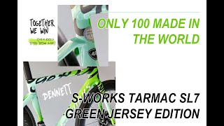 2021 SPECIALIZED S-Works Tarmac SL7 GREEN JERSEY EDITION, ONLY 100 MADE IN THE WORLD / weplay 위플레이