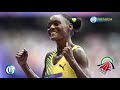 #ParisMinute Jamaican women in 100m hurdles, 4x400m finals