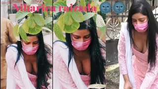 Niharica Raizada Planting tree 🌚🌚|| OOPS Moment ||