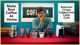 COFFEEZA Finero Next and COFFEEZA Frothimo || Unboxing \u0026 Review || Now Make Best Coffee at Home❤️❤️