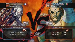 [USF4] superantione (Seth) vs. RiverPISTOLERO (Sagat) [Ranked Match]