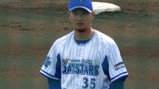 横浜DeNAベイスターズ2軍　6回表　三上朋也投手の投球風景20170305長浦ベイスターズ球場