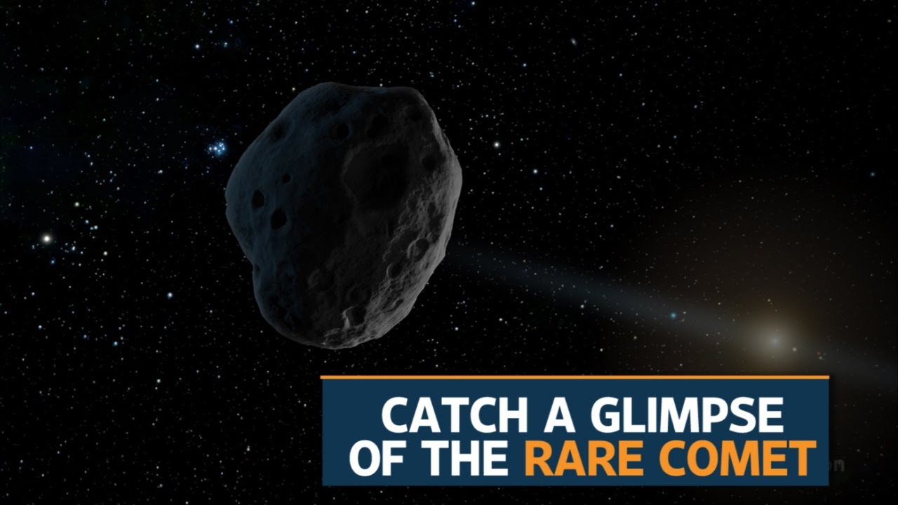 Rare Comet Will Be Visible From Earth For The First Time: Nasa - YouTube