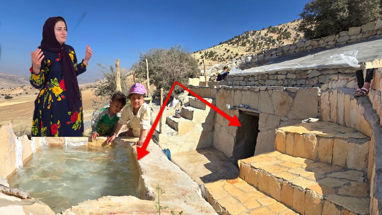 Reviving The Magic Cave Nomadic Lady And Miraculous Water Spring Youtube