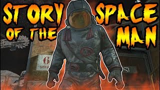 The Story of ASTRONAUT! MYSTERY SPACE MAN ON THE MOON! Call of Duty Black Ops Zombies Storyline