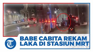 Komedian Babe Cabita Rekam Kecelakaan di Stasiun MRT Lebak Bulus, Polisi Sebut Korban Luka-luka