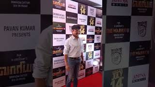 Actor #sjsurya entry @ #thewarrior pre release event #video #viral #cinema #kollywood #actor