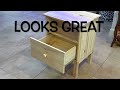 diy money saving ikea tarva nightstand assemble