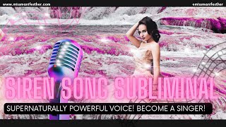 Powerful Singer Subliminal 🎶 Vocal Range, Natural Technique, Confidence, Supernatural Voice 🎙