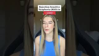 Rejection Sensitive Dysphoria (RSD) in ADHD #shorts #adhd