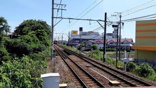 名鉄3500系 新鵜沼行き急行 知多武豊駅到着 Express Bound For Shin Unuma IY17 Arrival