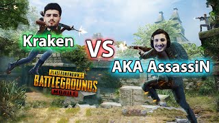 PUBG 1v1 AKA vs Kraken - یاریەکم بردەوە