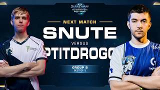 Snute vs PtitDrogo - WCS Challenger 2018 Season 2 - EU