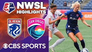 OL Reign vs. San Diego Wave FC: Extended Highlights | NWSL | CBS Sports Attacking Third