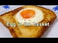 EGG IN THE BASKET - Tasty and easy food recipes for beginners to make at home - Cooking videos