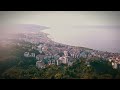 giresun castle drone footage black sea turkey