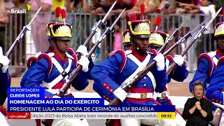 HOMENAGEM AO DIA DO EXÉRCITO | PRESIDENTE LULA PARTICIPA DE CERIMÔNIA EM BRASÍLIA