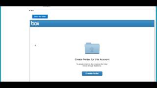 Box salesforce integration with custom folders
