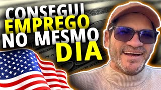 ✅ Como CONSEGUI meu EMPREGO nos EUA no PRIMEIRO DIA que CHEGUEI | Emprego nos ESTADOS UNIDOS 2023 🔥💰