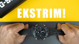 EKSTRIM BANGET! CASIO G-SHOCK MUDMASTER GG-B100-1B BLACK OUT