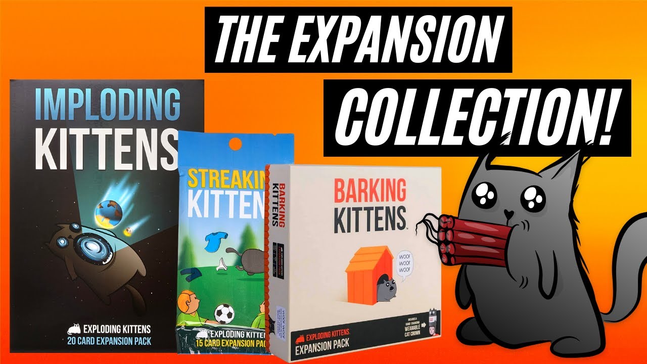Exploding Kittens Expansion Pack Review Compilation Youtube