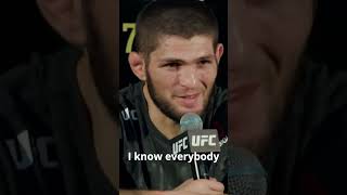 I NERVOUS. I know EVERYBODY in Crowd - Abu Dhabi and Khabib SEEING his Uncles, Cousins, Villagers