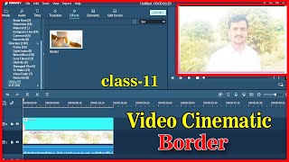 How to add border on video in Filmora 9 | video Editing tutorial | class 11