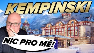 Spím v Grandhotelu Kempinski v Tatrách | Až moc luxusní?