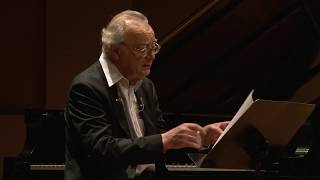 2011 Beatty Memorial Lecture - Alfred Brendel