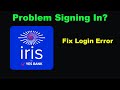 Fix iris by YES BANK Mobile App Login Error | Problem Logging in to iris by YES BANK Mobile