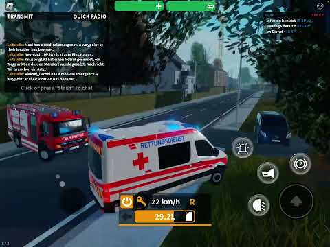 Roblox-Notruf Hamburg-Als Rettungsdienst Im Einsatz - YouTube