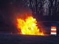 Toyota Previa fire