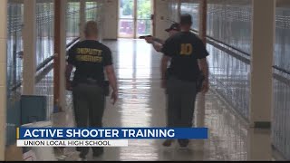 Belmont County Sheriff's Office hosts active shooter training at local high school