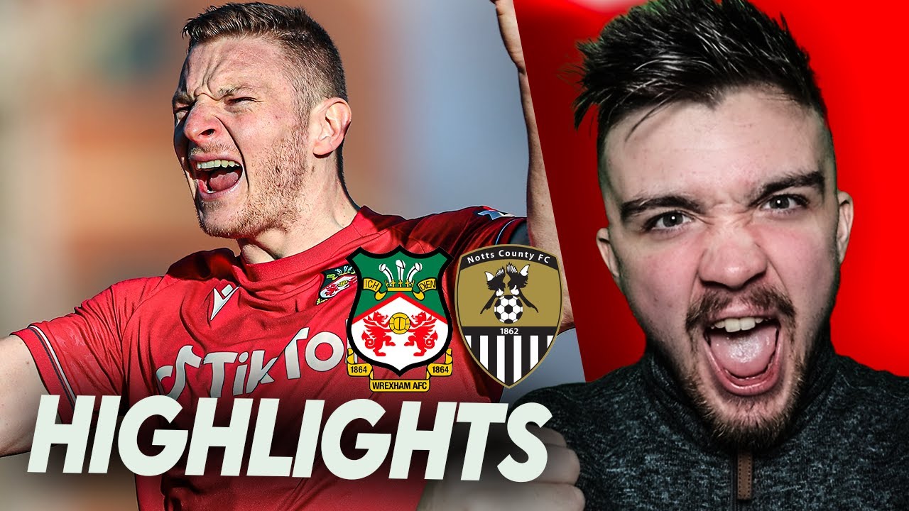 FOSTER SAVES PENALTY, MULLIN INSPIRES WIN! | WREXHAM V NOTTS COUNTY ...