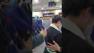 혁신퍼스트짐 중등부 주짓수(jiujitsu) 그린화이트 벨트 승급 및 띠빵!