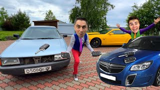 Mr Joe Stole Opel from Garage VS Mr. Joker Lost his Car Keys Kids Video