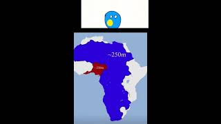 Really amazing map! (EQUAL POPULATION) #SHORTS #MEME #AFRICA #MAPS #MAPPING