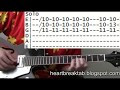 Elvis Presley Heartbreak Hotel Rockabilly Guitar Lesson Chords & Tab Tutorial