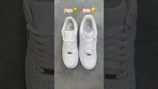 Real Vs Fake White Air Force 1 #sneakerhead #sneakers #viral