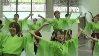 大阪市立大学チーム「朱蘭」　2012神戸よさこい 　スペースシアター