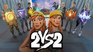 ON AFFRONTE TOUS les RANKS sur FORTNITE 🔫! (On était pas prêt 🤣)