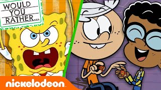 Would You Rather: Trick-or-Treat with SpongeBob or Lincoln Loud? 🎃