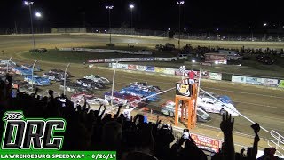 Lawrenceburg Speedway | 8/26/17 | Lucas Oil Late Model Dirt Series | Whiskey City 60