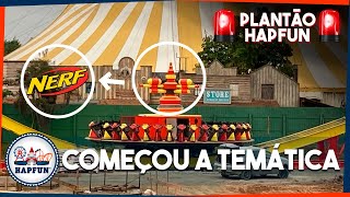 Jornal Urgente: Beto Carrero inicia tematização do Disko Coaster com temática da NERF | Hapfun