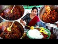 Cheapest Roadside Unlimited Meals | South Indian Non Veg Thali | Hard Working Women Street Food