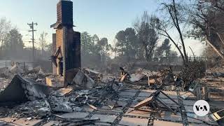 Eaton fire leaves trail of destruction  | VOA News