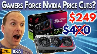 Gamers Force NVIDIA To Cut GPU Prices? DDR5 CHEAP Now? - July 2023 Q&A