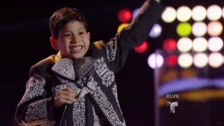 ¡Impactante! Gabriel canta ‘Alla en el Rancho Grande’ | Audiciones | La Voz Kids 2016