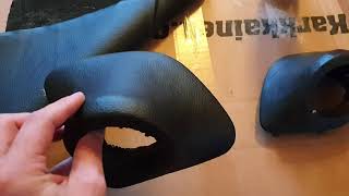 Custom Tweeter Pods leather Upholstery #caraudio ENG Subtitles