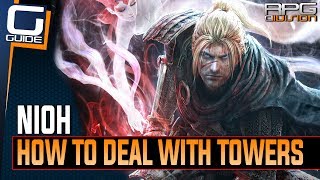 Nioh - How to deal with Arrow Towers (Siege of Osaka Mission)